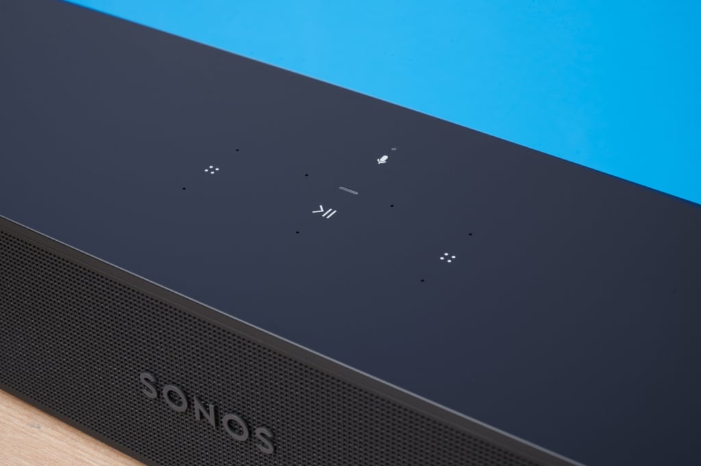 Sonos Beam Tastenfeld von oben