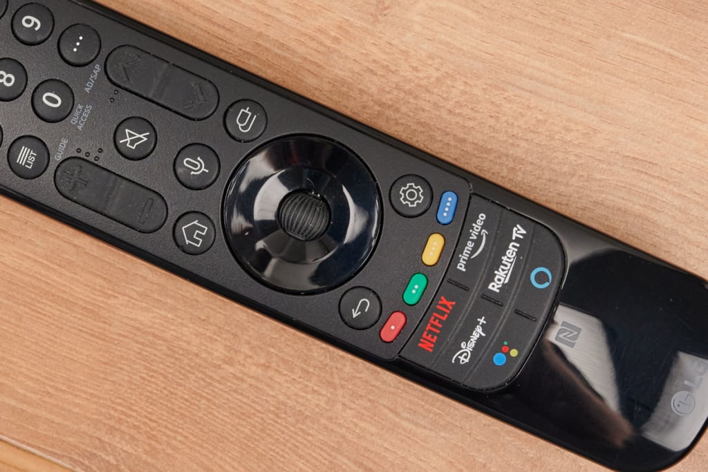 LG TV Red Button