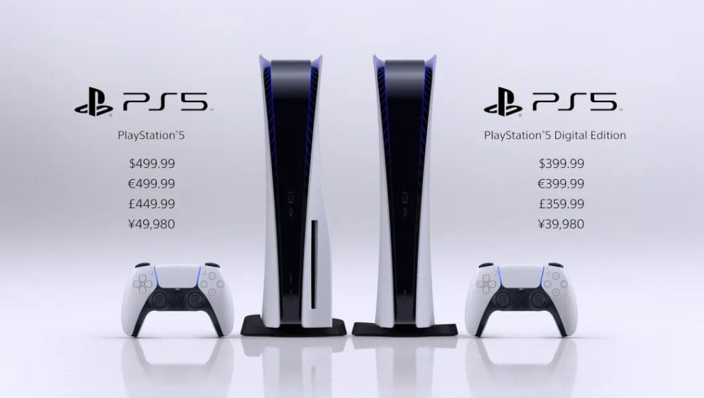 Hier siehst du noch die "alten" Preise der Sony PlayStation 5.