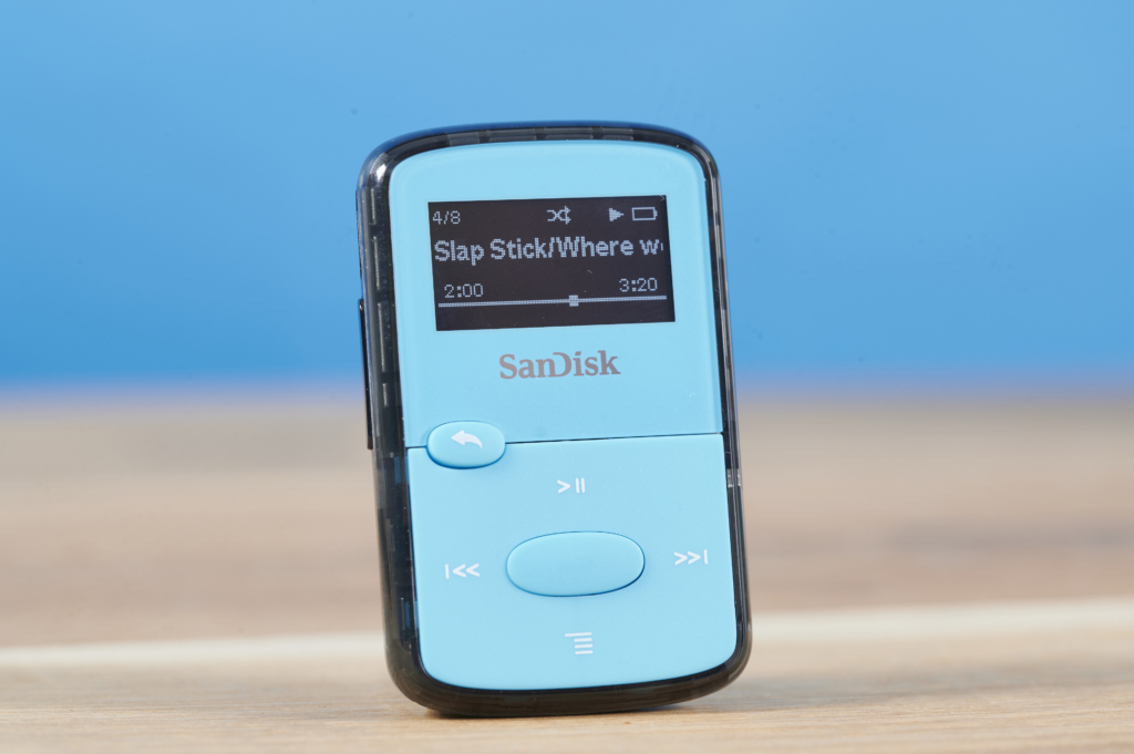SanDisk Clip Jam Bild des Displays