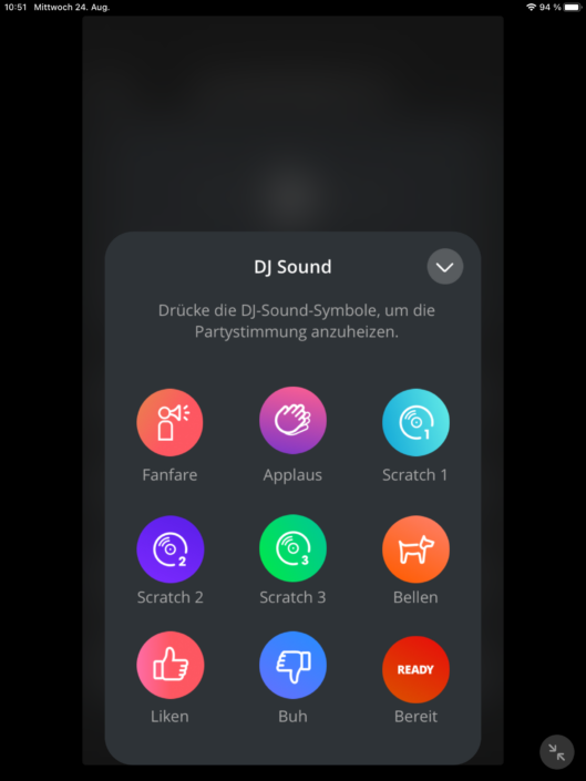 JBL Partybox 310 App Screenshot3