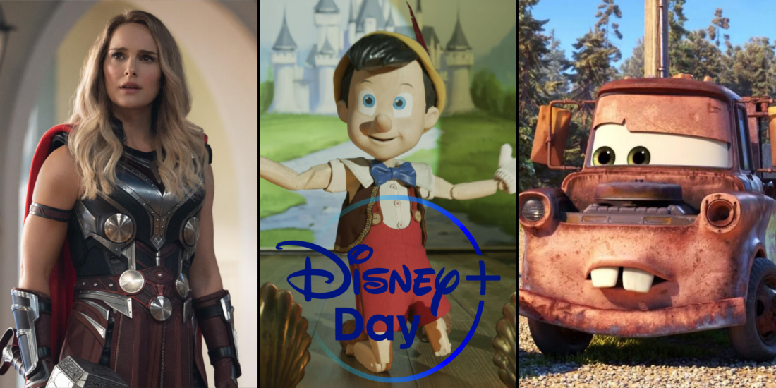 Disney+ Day 2022 mit Thor, Pinocchio und Cars