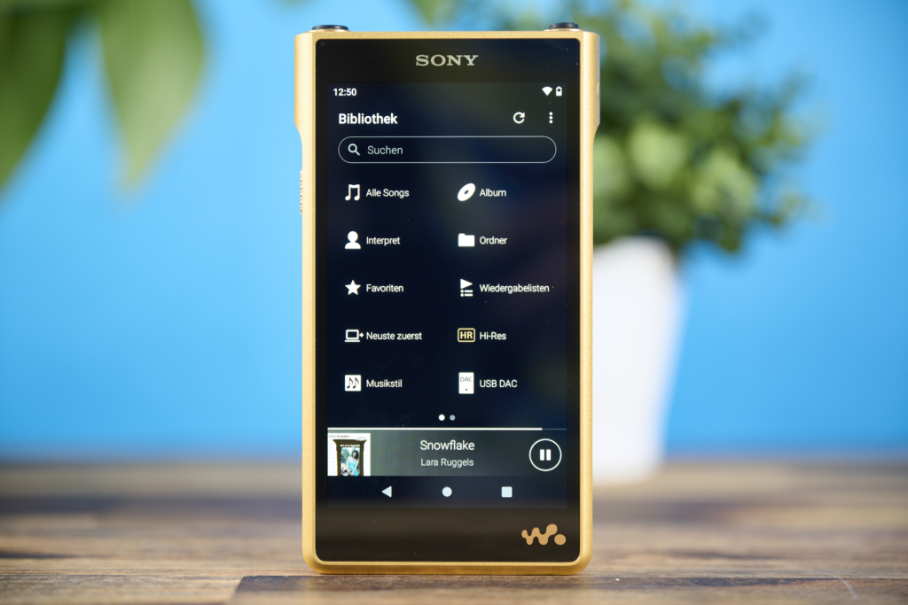 Sony WM1ZM2 Walkman App