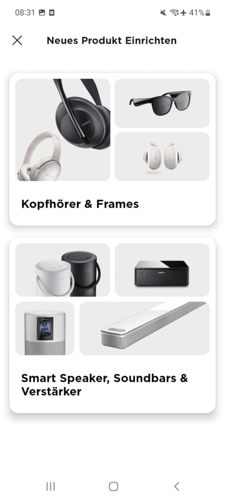 Bose Smart Soundbar 600 App-Einrichtung