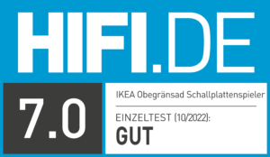 Testergebnis IKEA Obegrändsad Schallplattenspieler | HIFI.DE