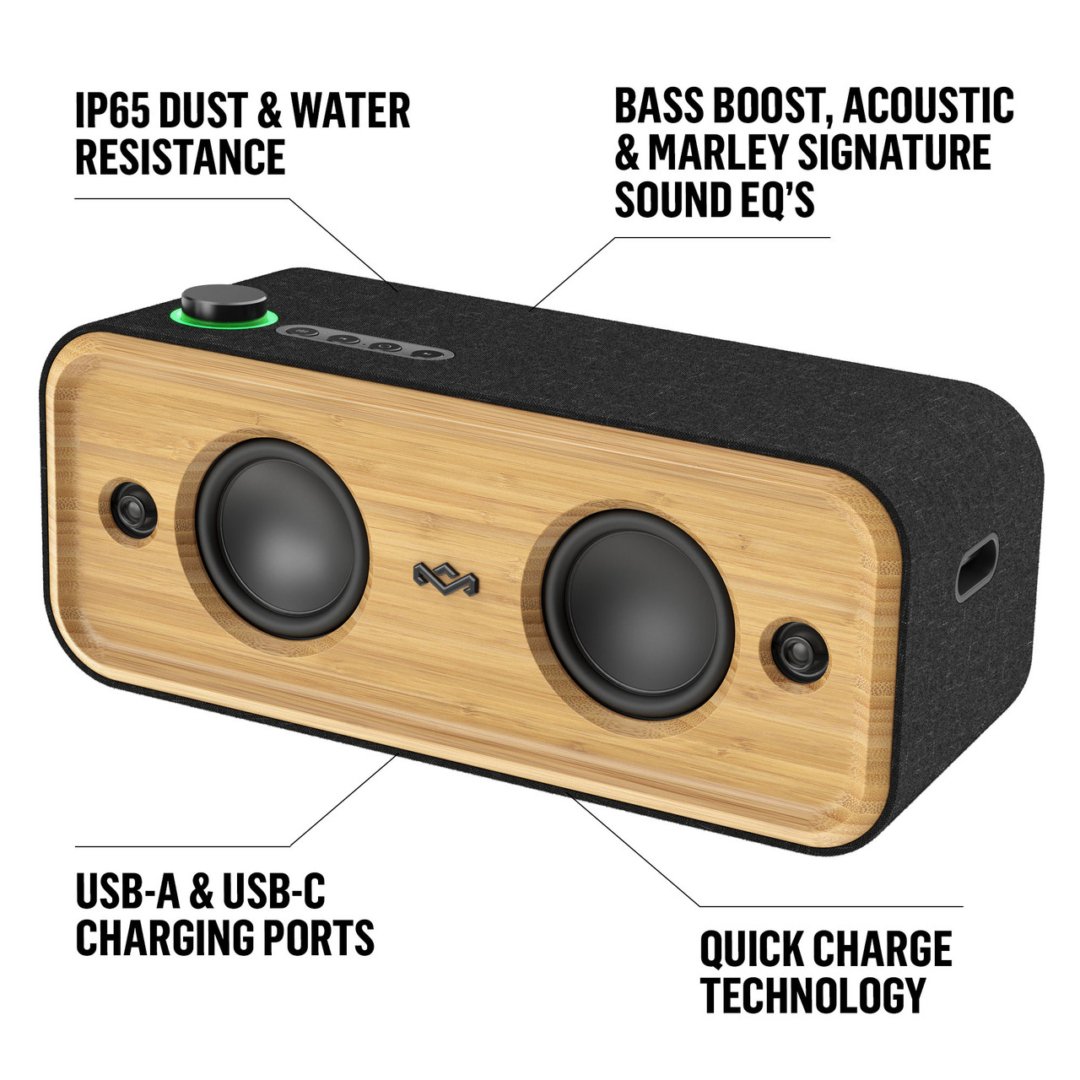 House of Marley: Neuer, nachhaltiger Bluetooth-Speaker Get Together 2 ...