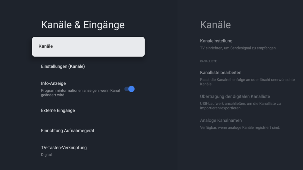 Sender sortieren bei Sony Fernsehern So gehts! HIFI.DE