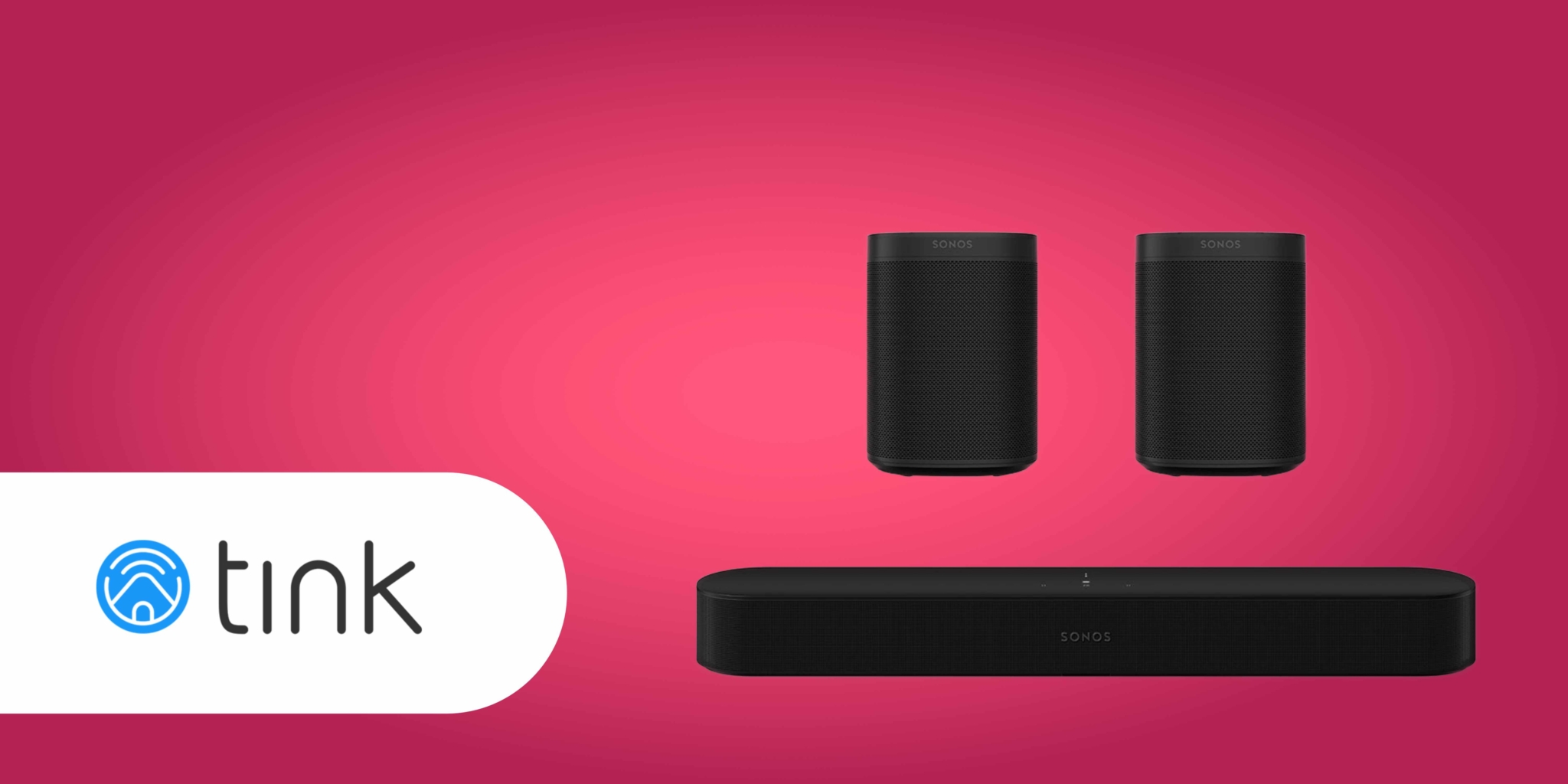 Sonos Soundbar Set mit RearLautsprechern Aktuell bei Tink reduziert