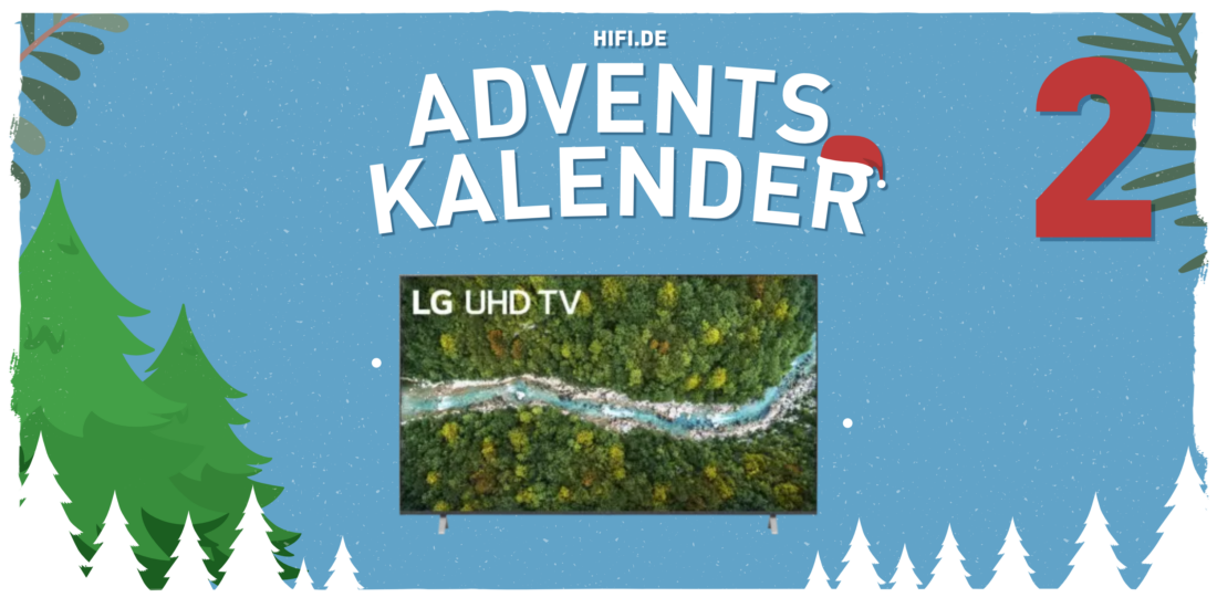 Der HIFI.DE Adventskalender: Heute ein LG Smart TV in 55 Zoll