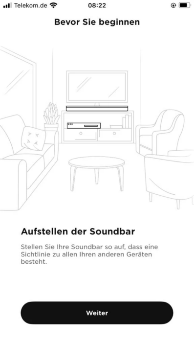 Bose Smart Soundbar 300 App Screenshot