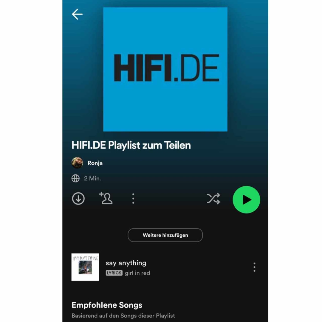 Spotify Playlist teilen Wir zeigen dir, wie's geht! HIFI.DE