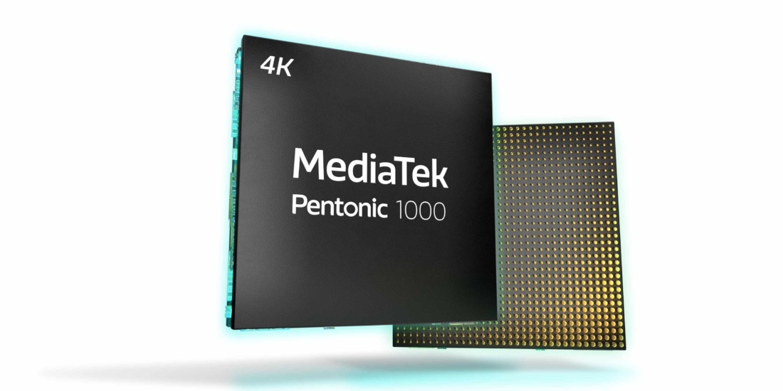 MediaTeks Pentonic 1000 wird 2023 als Erstes in TVs von Philips und Sony werkeln.