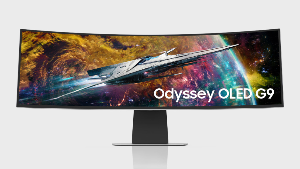 Der Samsung Odyssey OLED G9 ist ein neuer QD-OLED-Monitor mit 49 Zoll Diagonale.
