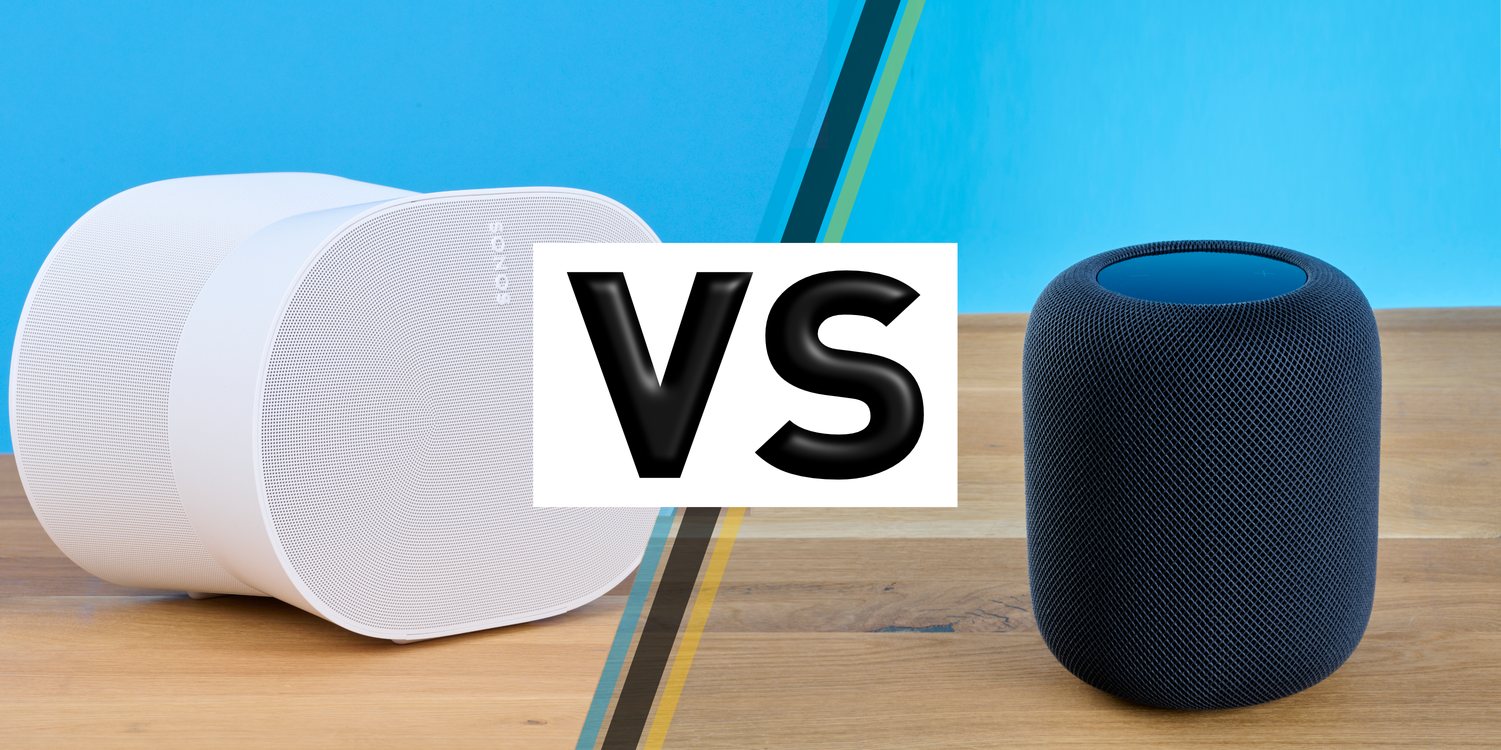 Sonos Era 300 vs. HomePod: Vergleich im 3D-Lautsprecher Apple Premium