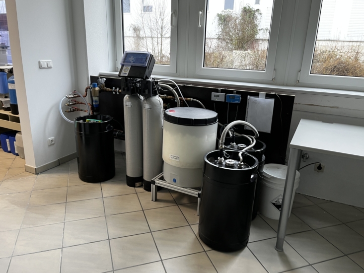 Das WBT-eigene “Wasserwerk”.