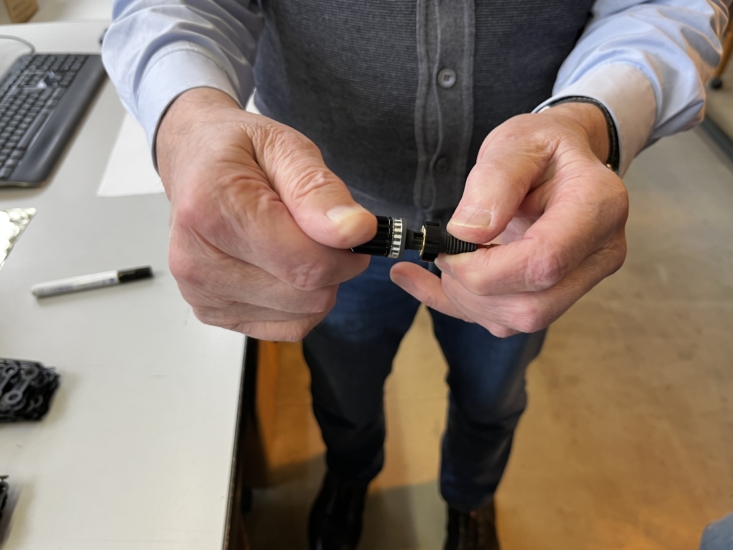 Fertige nextGen-Lautsprecherklemme.