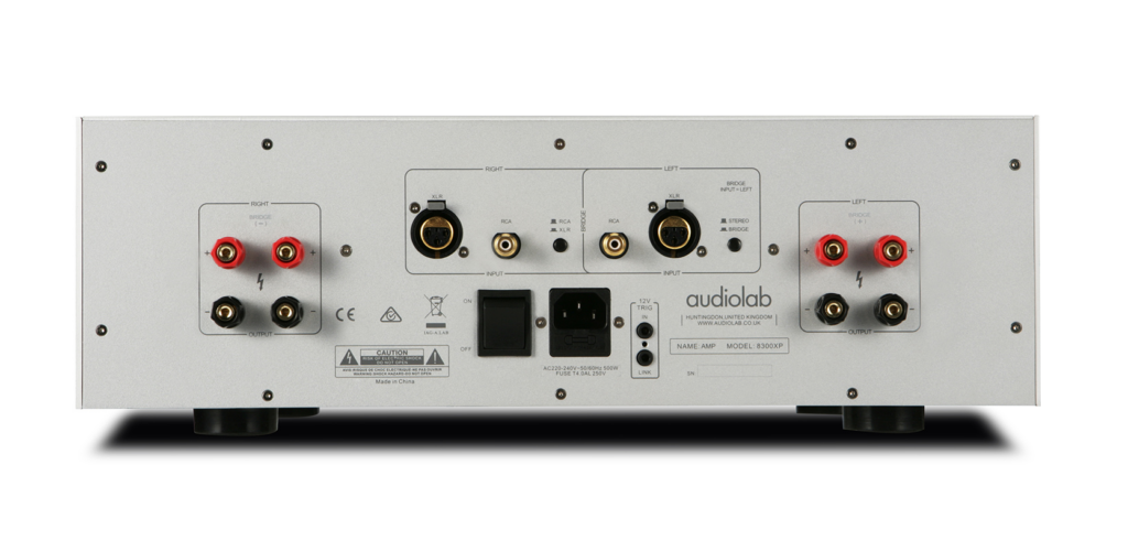 Stereo-Endstufe Audiolab 8300 XP Rückseite