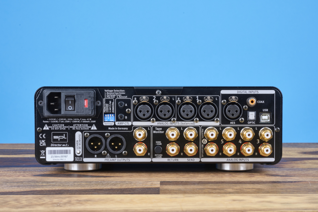 Unterschiede HiFi-Verstärker, Vorstufe, Endstufe SPL Director Mk2