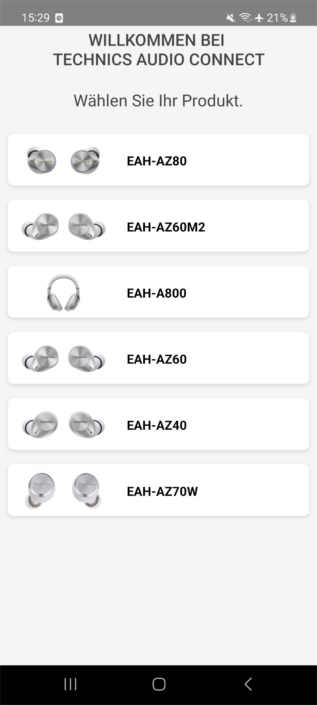 Technics EAH-AZ80 Test App 6
