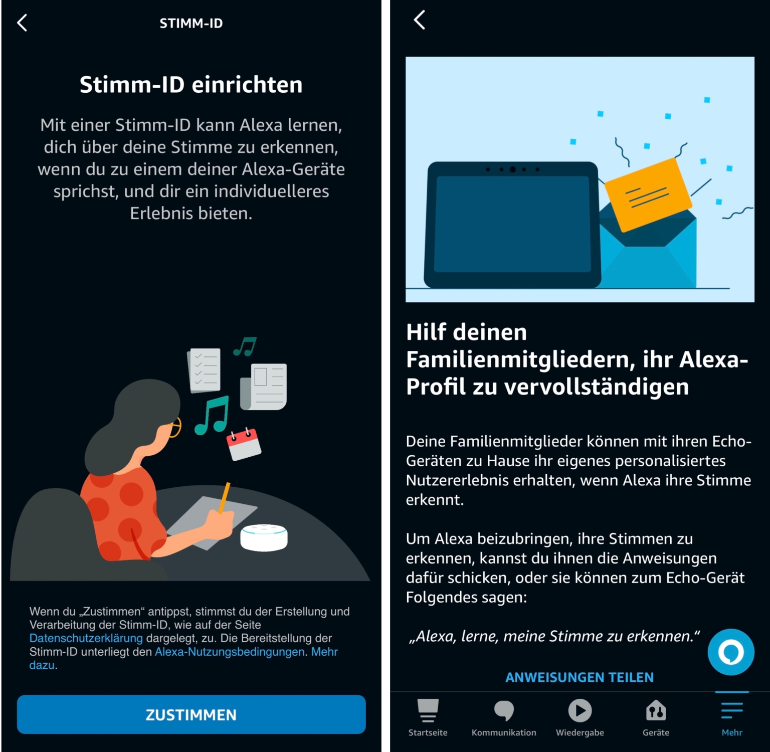 Alexa Stimme Erkennen
