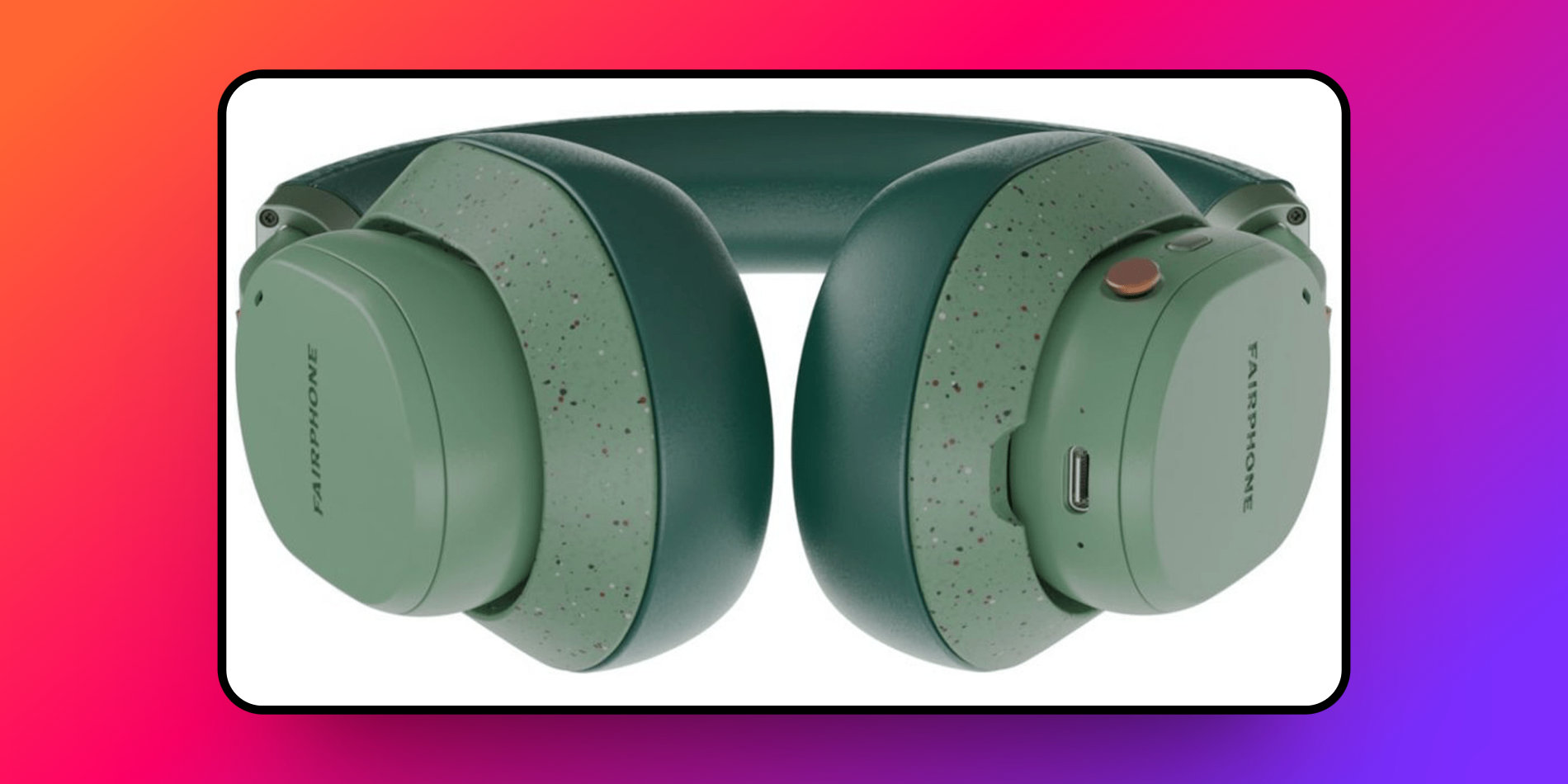 Kopfhörer mit auf Over-Ear Fokus Fairbuds Nachhaltigkeit XL: