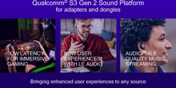 Qualcomm hat seine S3 Gen. 2 Sound Platform für Adapter und Dongles genauer vorgesellt.