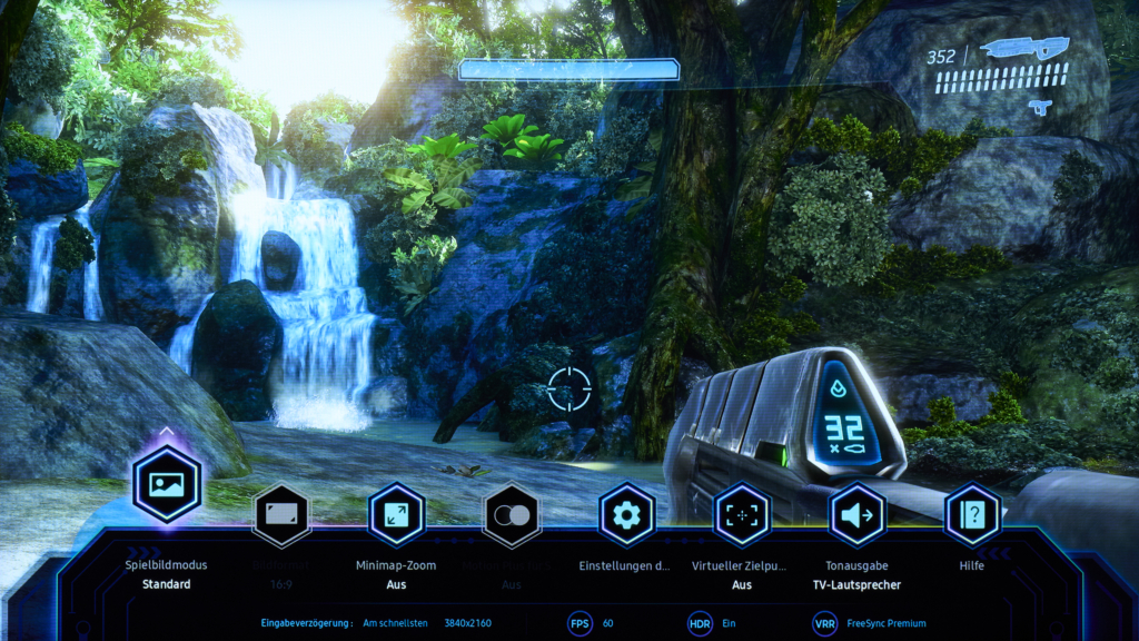 Game Bar über Gameplay von Halo 3