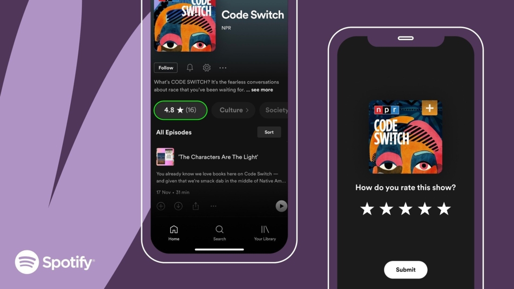 Mit Podcasts will Spotify seine Abonnenten bei Laune halten. 
