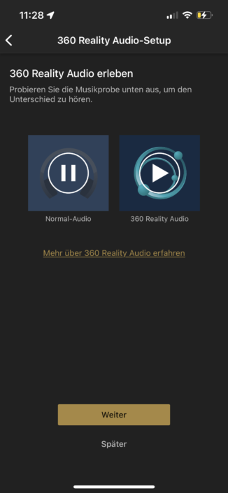 Sony Test App 3D-Audio