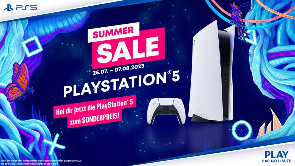 Die PlayStation 5 ist aktuell im Summer Sale erstmals offiziell im Preis reduziert.