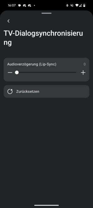 Sonos Soundbar Dialog