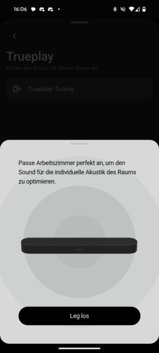 Sonos Soundbar Trueplay