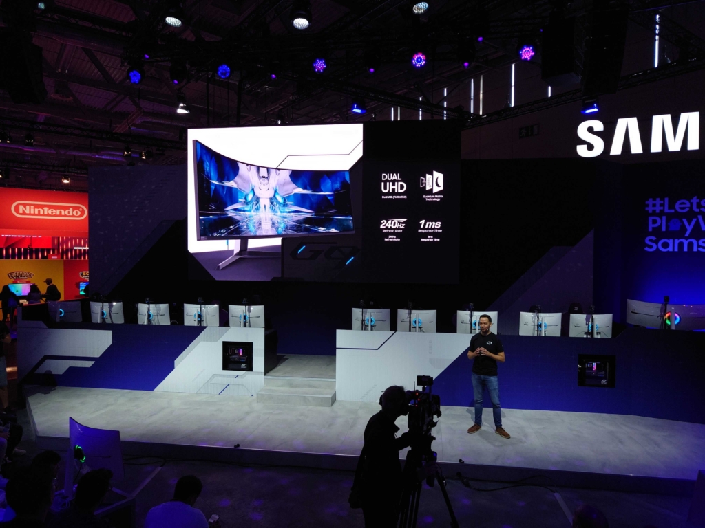 Pressekonferenz Samsung gamescom