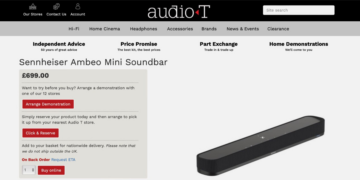 Sennheiser Ambeo Soundbar Mini Händler