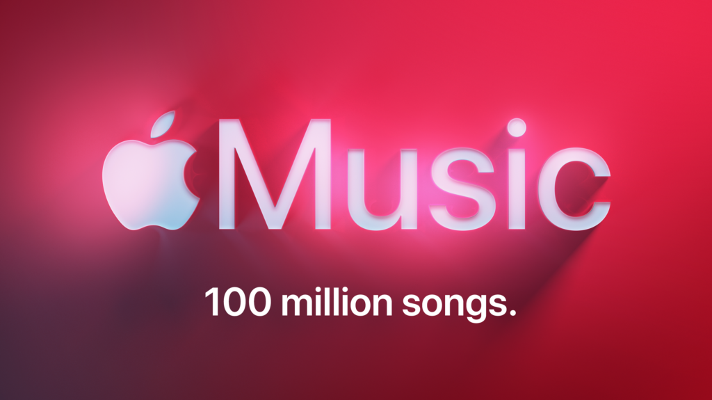 Apple Music feiert 100 Millionen Songs