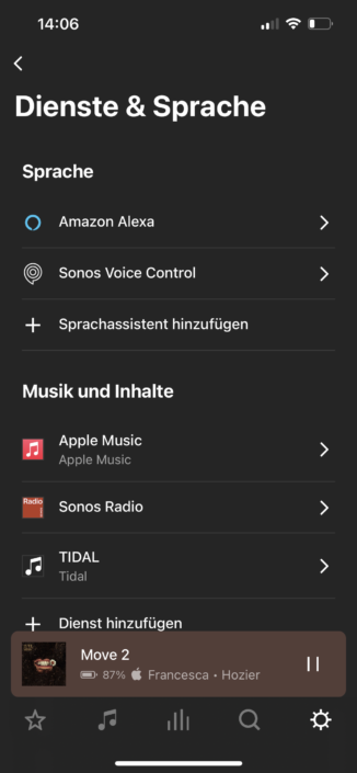Sonos Move 2 Test App Screenshot 2