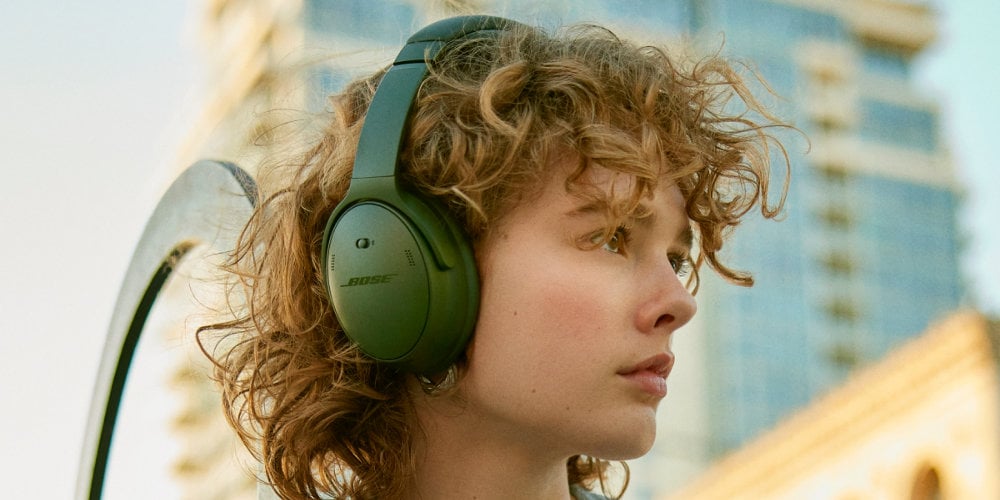 Die neuen Bose Quiet Comfort Headphones.