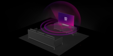 Dolby Atmos Logo auf Smart-TV