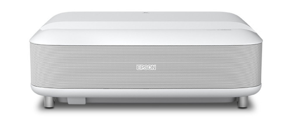 Der Epson EpiqVision Ultra LS650 in der Frontalansicht. 