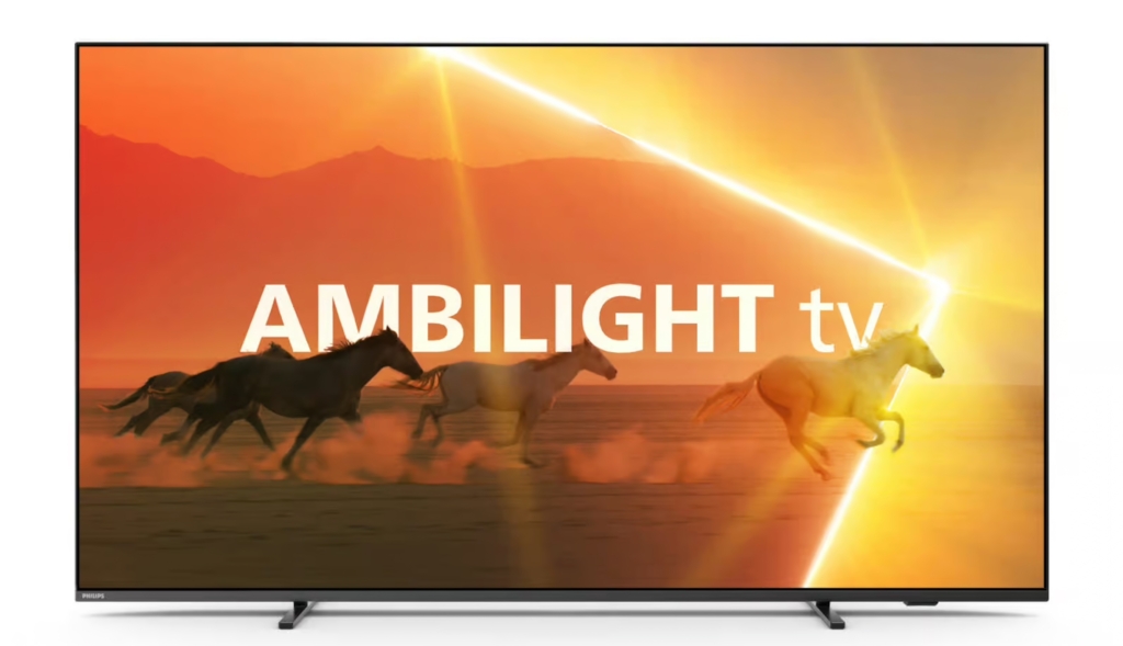 Philips bietet sowohl OLED-TVs als auch LCD-Modelle mit Mini LED an.