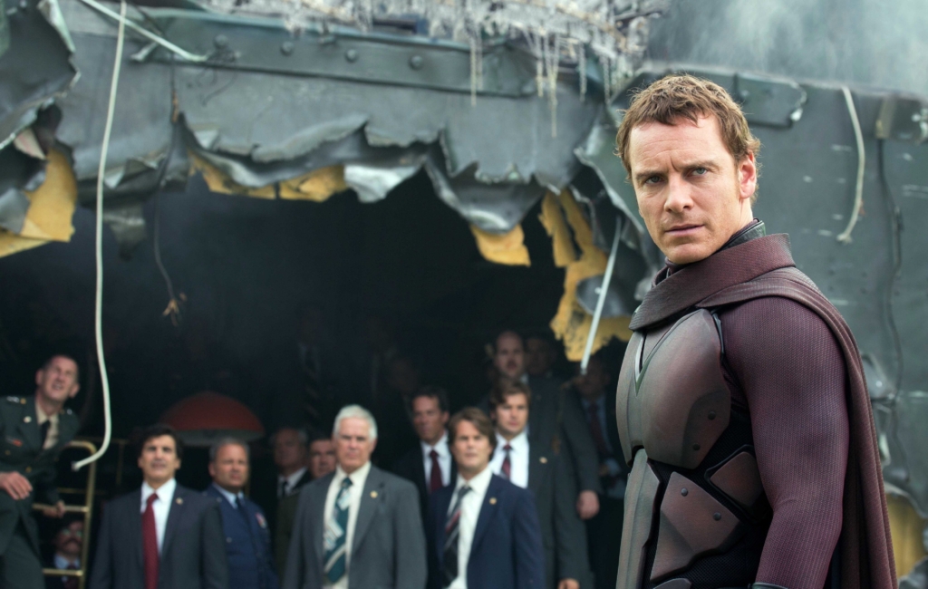 Schauspeielr Michael Fassbender in einer Szene aus X-Men: Zukunft ist Vergangenheit