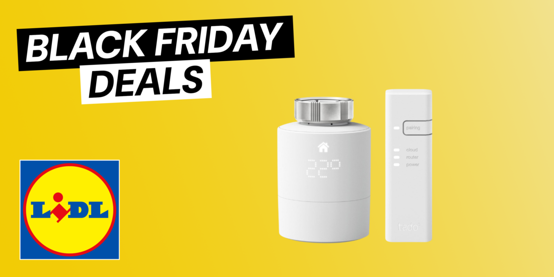 Black Friday – Smarter Heizen mit Tado-Deal bei Lidl