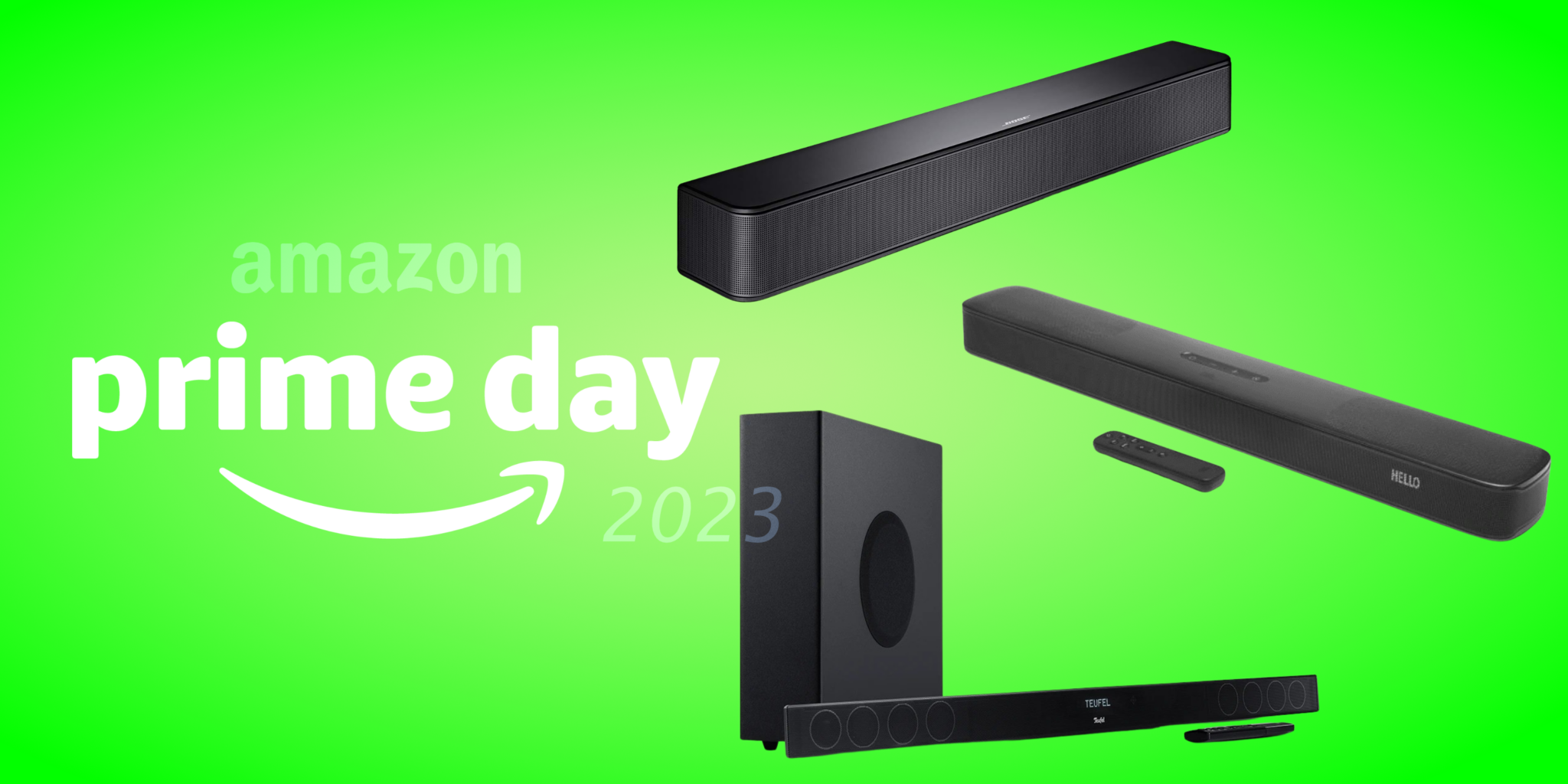 Top 3 Soundbars bis 300 Euro Am Amazon Prime Day 2023 sparen HIFI.DE
