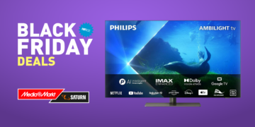 Black Friday Philips OLED808 OLED Fernseher Ambilight Deal