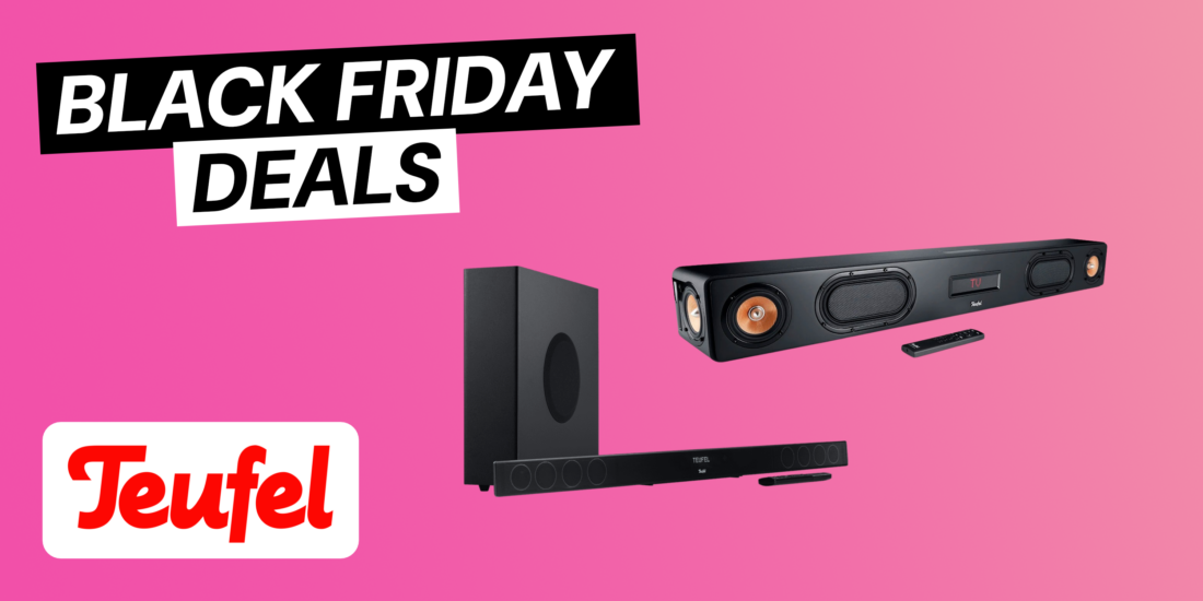Diese Teufel Soundbars und Heimkino Sets sind zu Black Friday superguenstig