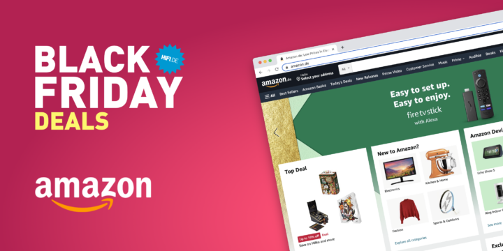 Amazon startet mit Black Friday-Deals: Die krassesten Rabatte des Jahres
