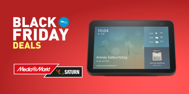 amazon echo show 8 black friday media markt