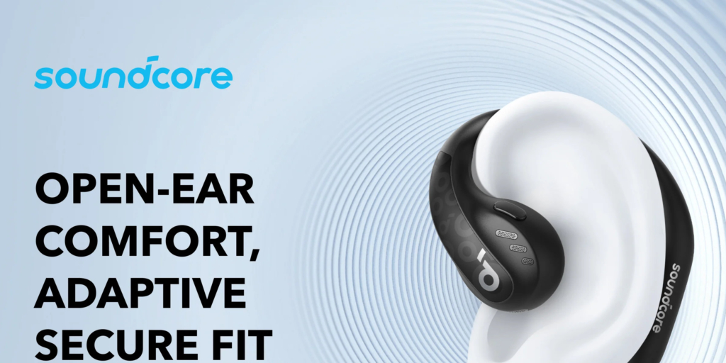 Die Anker Soundcore AeroFit Pro sollen mit ihrem offenen Design punkten.
