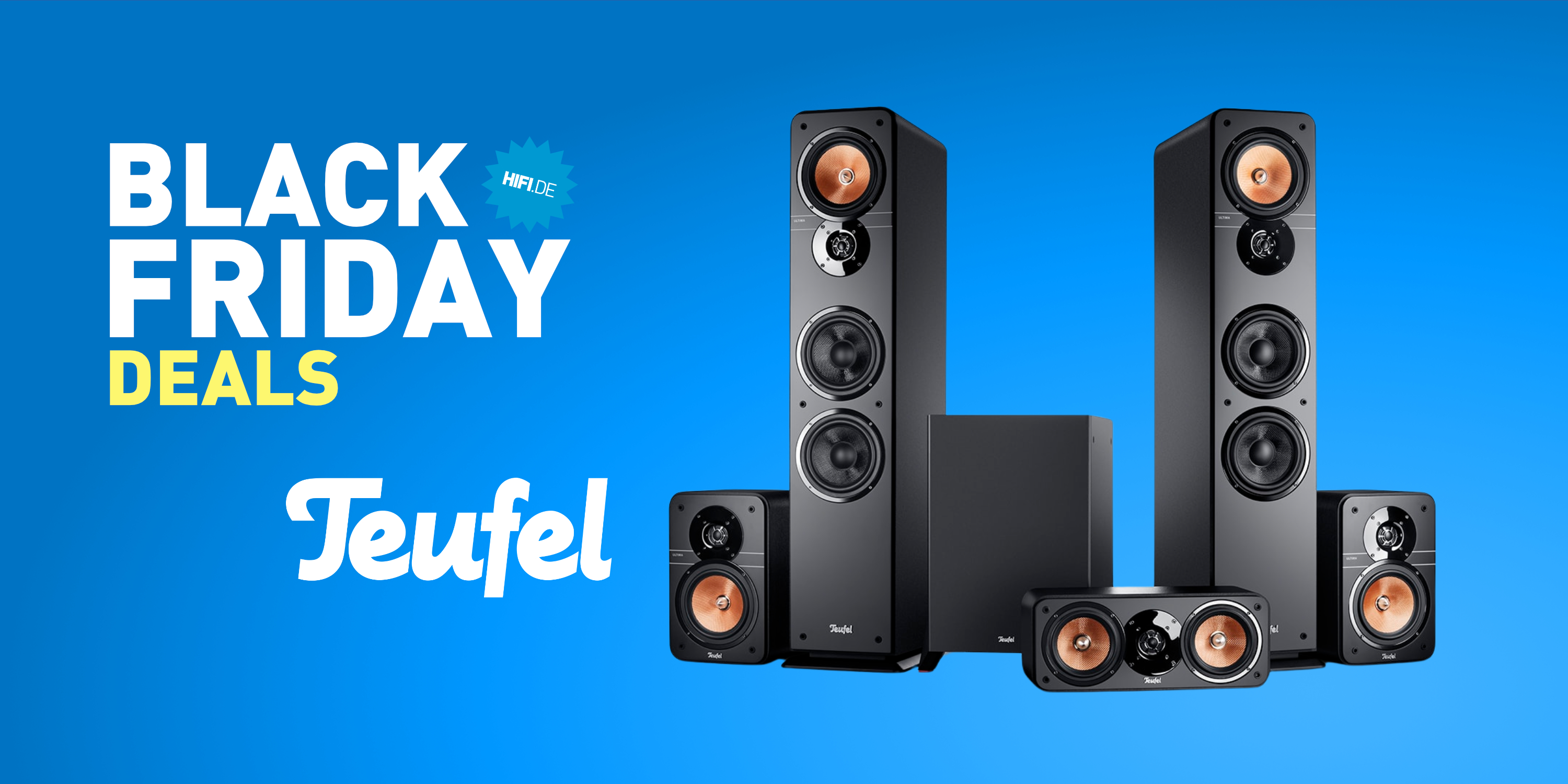 Teufel Heimkino-Set: Jetzt dank Black Friday 6 Lautsprecher für knapp