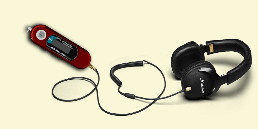 Kopfhörer mit MP3-Player